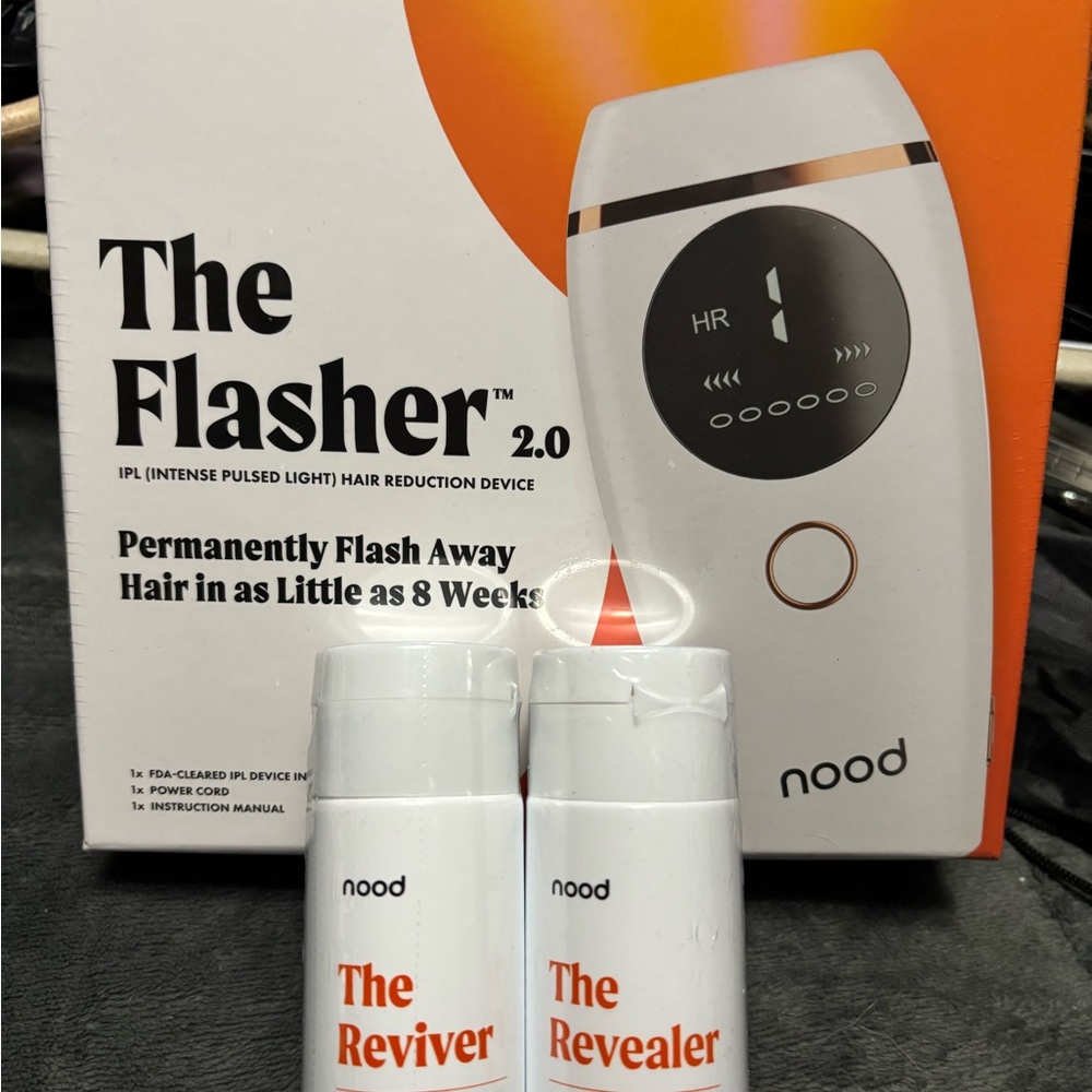 Nood The Flasher 2.0 IPL Hair Reduction Device - White